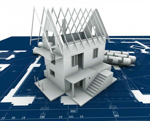 Проект дома с 3D моделью